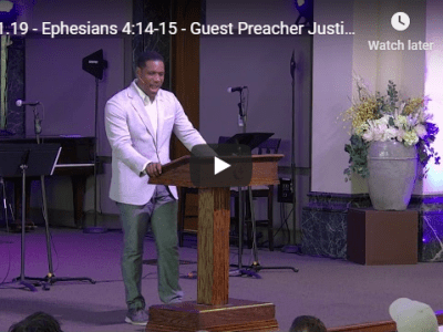 SERMON: Ephesians 4:14-15