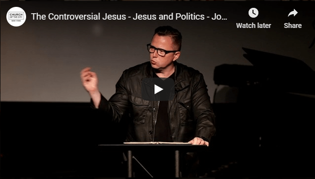 SERMON: The Controversial Jesus – Jesus and&nbsp;Politics