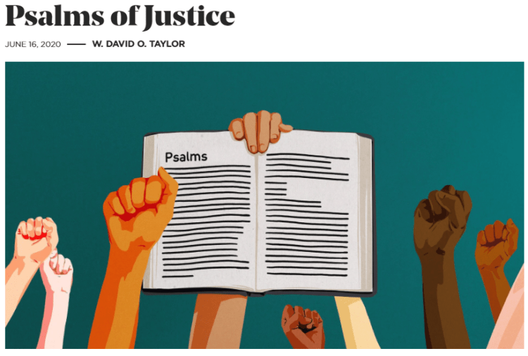 ARTICLE:  Psalms of&nbsp;Justice