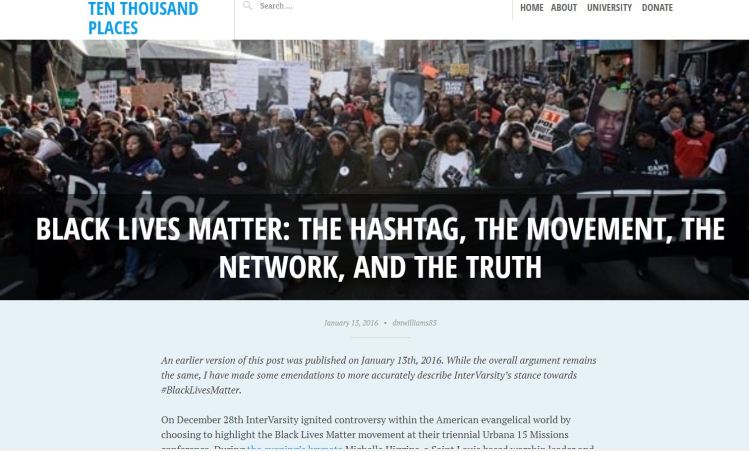 ARTICLE:  Black Lives Matter: The hashtag, the movement, the network, and the&nbsp;truth