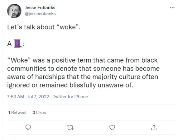 ARTICLE: Notable tweets on the term ‘woke’